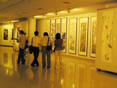 水墨飘香明圆中--2006上海水墨艺术大展